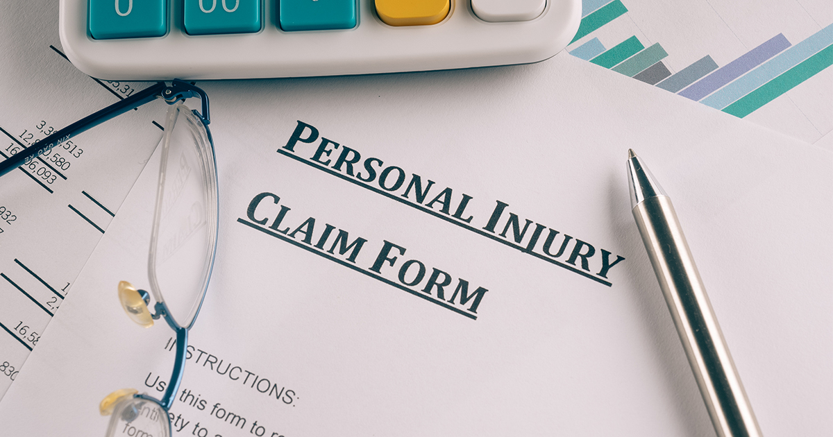 Personal injury claim form for filing a claim in Houston, detailing necessary information and steps for the process.